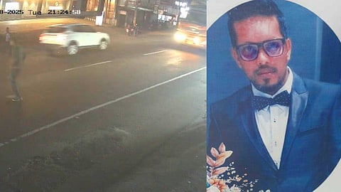 റോഡിന് നടുവിൽ പെട്ട പൂച്ചയെ രക്ഷിക്കാനിറങ്ങി; തൃശൂരിൽ ലോറി ഇടിച്ച് യുവാവിന് ദാരുണാന്ത്യം