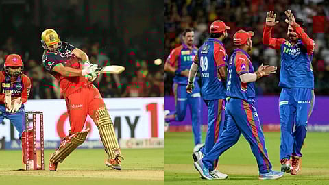 IPL 2025 | RCB vs DC | ആദ്യം ഒന്ന് മിന്നി, പിന്നെയങ്ങ് കെട്ട് ആർസിബി; ഡല്‍ഹിക്ക് 164 റണ്‍സ് വിജയലക്ഷ്യം