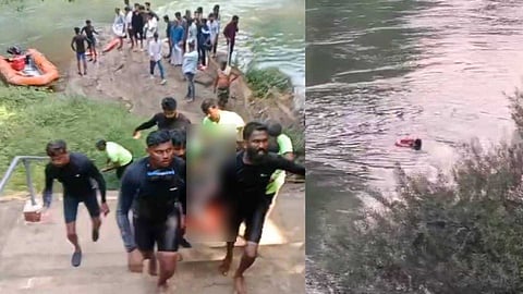 മീനച്ചിലാറ്റിൽ ഒഴുക്കിൽപ്പെട്ട ഒരു വിദ്യാർഥിയുടെ മൃതദേഹം കണ്ടെത്തി; രണ്ടാമത്തെ വിദ്യാർഥിക്കായുള്ള തെരച്ചിൽ തുടരുന്നു