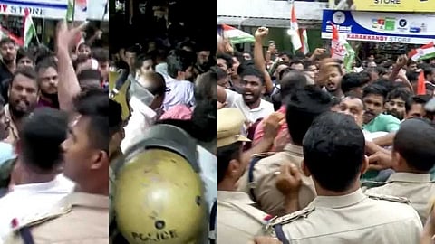 മലപ്പട്ടത്തെ സംഘർഷം; യൂത്ത് കോൺഗ്രസ് ആസൂത്രണം ചെയ്തതെന്ന് സിപിഐഎം, പ്രകോപനമുണ്ടാക്കിയത് സിപിഐഎമ്മെന്ന് കോൺഗ്രസ്