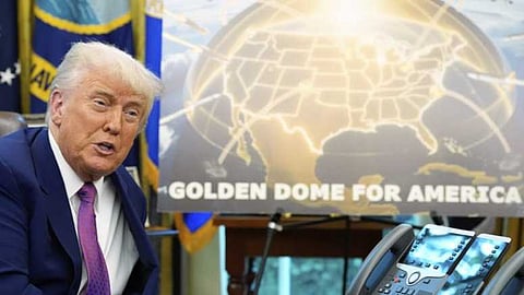 അയണ്‍ ഡോമിന്റെ മാതൃകയില്‍ യുഎസ്സിന്റെ 'ഗോള്‍ഡന്‍ ഡോം'; ആകെ ചെലവ് 175 ബില്ല്യണ്‍ കോടി!