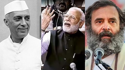 நேரு வம்வாவளியினர் ‘காந்தி' என்ற பெயரை வைத்துக் கொண்டது ஏன்? பிரதமர்  விமர்சனம் சரியா? 
