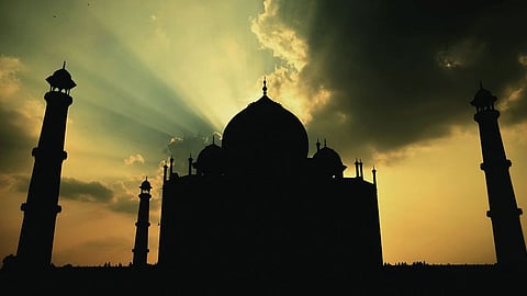 What if there was a black Taj Mahal in India?