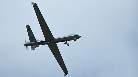 US drone crashes after encounter with Russian jet