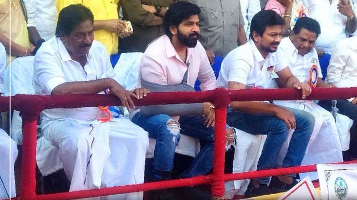 அலங்காநல்லூர் ஜல்லிக்கட்டை காண வந்த நடிகர் அருண் விஜய்!