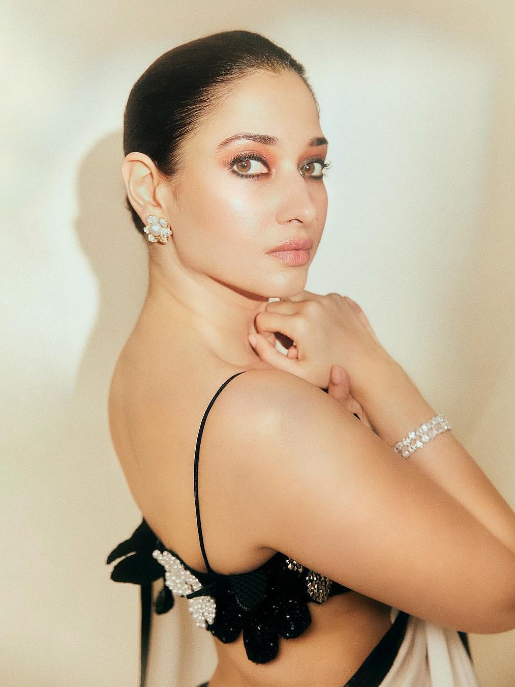 Tamannaah Bhatia stuns in Black and White | Photo Story