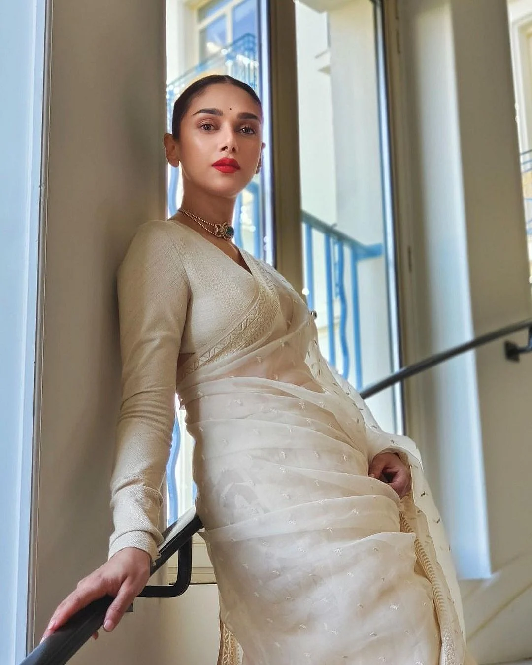 Aditi Rao Hydari makes a graceful debut in A sabyasachi saree | Visual story
