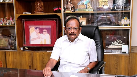 "நடிகர் விஜய் கட்சி தொடங்கியுள்ளது வரவேற்கதக்கது ".. திமுகவை யாராலும் அசைத்து பார்க்க முடியாது - அமைச்சர் ரகுபதி