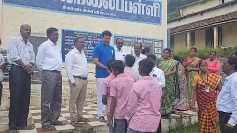 அன்பில் மகேஷ் ஆய்வு