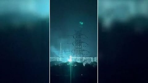 அலமாதி துணை மின்நிலைய தீ விபத்தால் பாதிப்பு