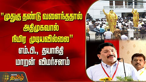தயாநிதி மாறன் விமர்சனம்
