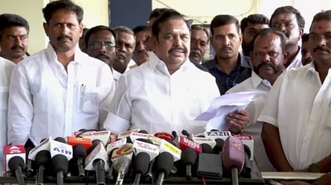 எடப்பாடி பழனிசாமி பதில்
