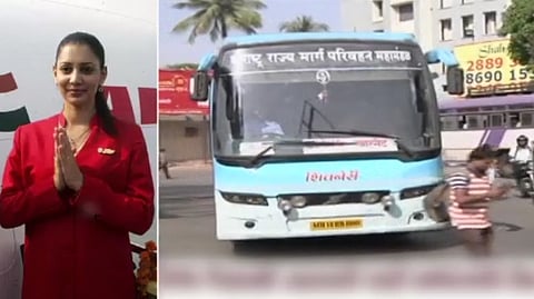 பேருந்துகளில் ஏர் ஹோஸ்டஸ்