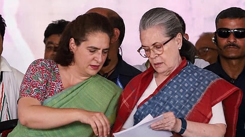 சோனியா காந்தி பிரச்சாரம்