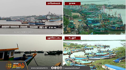 கடல் கொந்தளிப்பு - மீனவர்களுக்கு தடை
