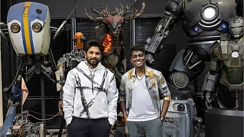 Atlee and allu arjun