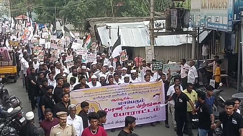 TPT Vakbu againsed protest