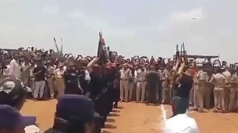 Tribute to army man