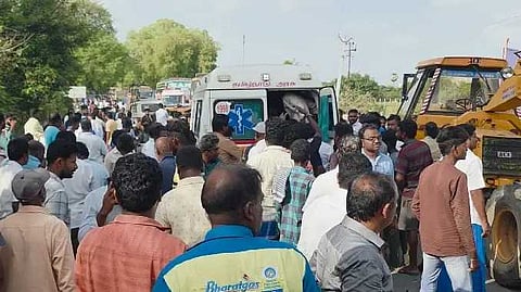 KSG Mathur accident news