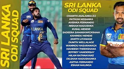 Sri Lankan team players list