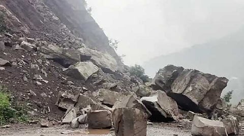 Land slide