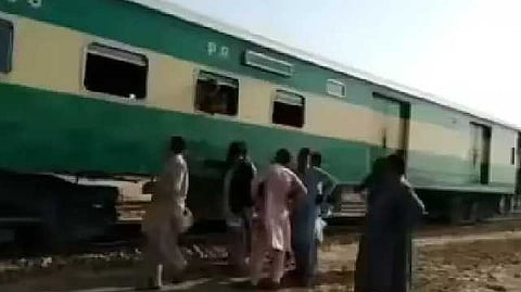 Express train acciden