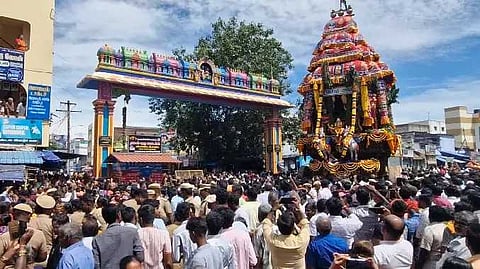 Tenkasi temple event