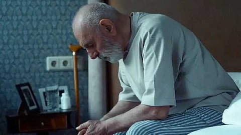 Old people not sleep