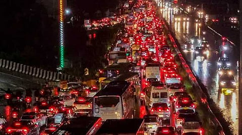 Delhi traffic