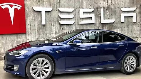 Tesla car