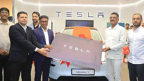 tesla car