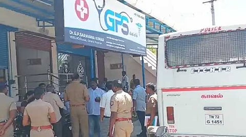 TKI Unlicensed hospital death