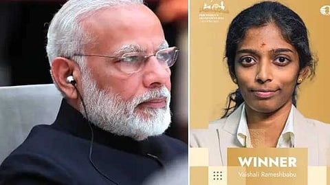 Modi wish vaishalini