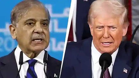 Donald trumph vs pak pm