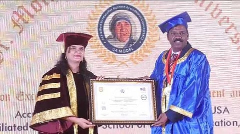 L&T Doctorate award