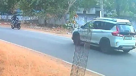 Bike and car accident