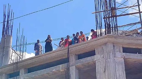 Womens sucide protest