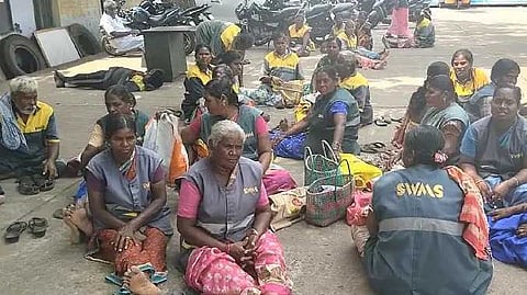 Tirupur protest