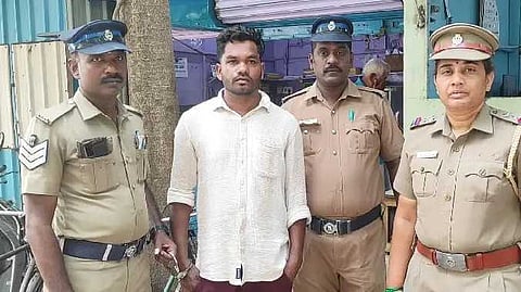 Director chance younster arrest