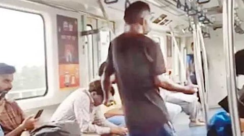 Metro begger
