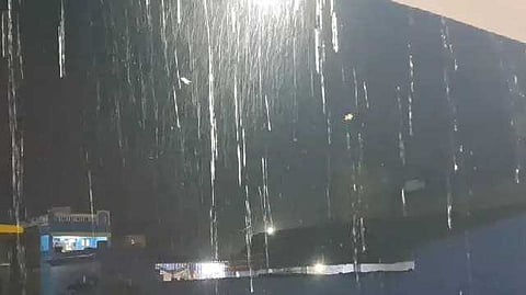 night rain