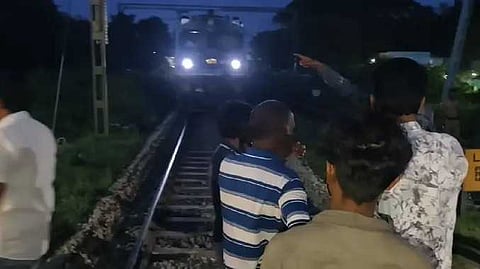 TPT Railway gate protest