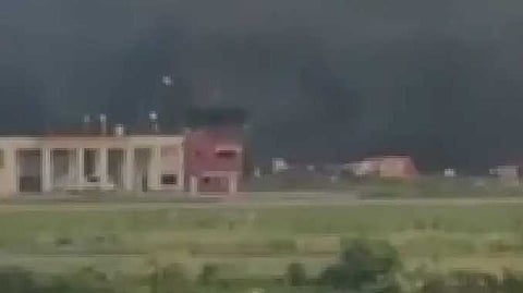 West bengal airport fire