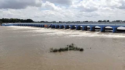 ரம்மியமாக காட்சி தரும் கொள்ளிடம் ஆறு