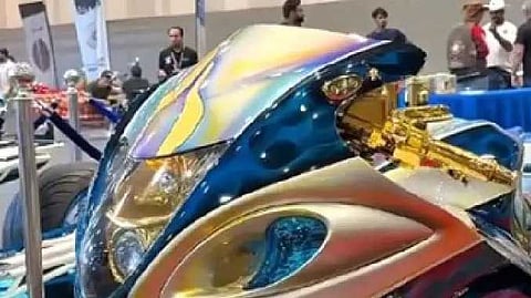 Suzuki golden bike