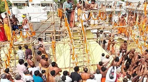 KSG Iyyappan kovil kumbhabi shegam