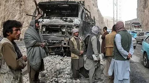 Afghan earth quake