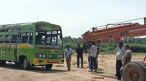Mdu vadipatti bus accident