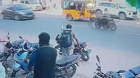 TBM Bike accident