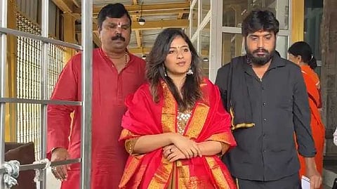Tirupathi actress anjali